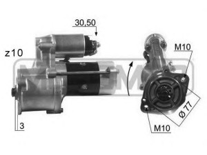 ERA 220013 starteris 
 Elektros įranga -> Starterio sistema -> Starteris
M2T51685, M2T56171, M2T56181, M2T56182