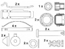 ABEX G6746FE stabdžių trinkelių rinkinys, diskinis stabdys 
 Techninės priežiūros dalys -> Papildomas remontas
M91000101, 1087988, M910001-01