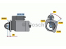 BOSCH 0 986 010 400 starteris 
 Elektros įranga -> Starterio sistema -> Starteris
1539703, 1571105, 5003638, 73AB 11000 AA