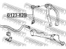 FEBEST 0123-820 šarnyro stabilizatorius 
 Ašies montavimas/vairavimo mechanizmas/ratai -> Stabilizatorius/fiksatoriai -> Savaime išsilyginanti atrama
48820-22041