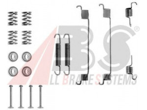 A.B.S. 0672Q priedų komplektas, stabdžių trinkelės 
 Stabdžių sistema -> Būgninis stabdys -> Dalys/priedai
7550672, 4320672, 4210672