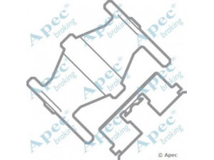 APEC braking KIT450 priedų komplektas, stabdžių trinkelė 
 Stabdžių sistema -> Būgninis stabdys -> Dalys/priedai