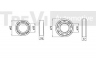 TREVI AUTOMOTIVE WB2107 rato guolio komplektas 
 Ašies montavimas/vairavimo mechanizmas/ratai -> Rato stebulė/montavimas -> Rato guolis
211501283D