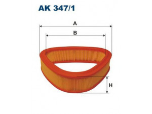 FILTRON AK347/1 oro filtras 
 Filtrai -> Oro filtras
PHE10002, PHE10002EVA, PHE10006