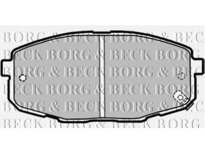 BORG & BECK BBP1868 stabdžių trinkelių rinkinys, diskinis stabdys 
 Techninės priežiūros dalys -> Papildomas remontas
58101-1HA00, 58101-2LA00, 581011HA10