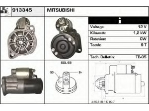 EDR 913345 starteris
M1T60081, M1T60381, 23300-K9160