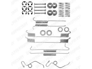DELPHI LY1164 priedų komplektas, stabdžių trinkelės 
 Stabdžių sistema -> Būgninis stabdys -> Dalys/priedai