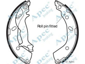 APEC braking SHU700 stabdžių trinkelė 
 Stabdžių sistema -> Būgninis stabdys -> Stabdžių įdėklas/ trinkelė
583051CA00