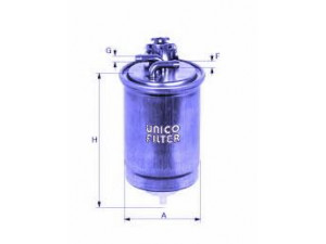 UNICO FILTER FI 8133 kuro filtras 
 Techninės priežiūros dalys -> Papildomas remontas
6K0 127 401 G, 6K0 127 401 H