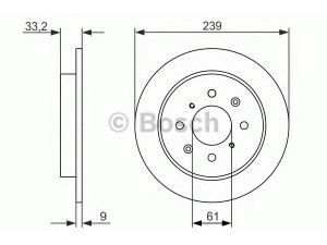 BOSCH 0 986 479 739 stabdžių diskas 
 Dviratė transporto priemonės -> Stabdžių sistema -> Stabdžių diskai / priedai
42510-TF0-000, 42510-TG0-T00, 42510-TG5-H00