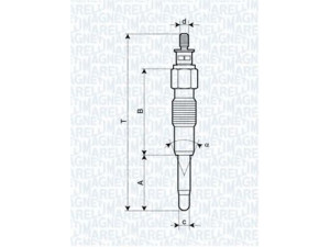 MAGNETI MARELLI 062900040304 kaitinimo žvakė 
 Kibirkšties / kaitinamasis uždegimas -> Kaitinimo kaištis
5962 4Z, 4776085, 4832279, 500303569