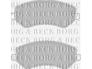 BORG & BECK BBP1830 stabdžių trinkelių rinkinys, diskinis stabdys 
 Techninės priežiūros dalys -> Papildomas remontas
05019984AA, 05066427AA, 05096349AA
