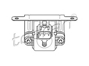 TOPRAN 302 654 jutiklis, įsiurbimo kolektoriaus slėgis 
 Elektros įranga -> Jutikliai
1 041 954, 1 127 268, 98AB9F479BA