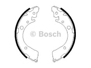 BOSCH 0 986 487 323 stabdžių trinkelių komplektas 
 Techninės priežiūros dalys -> Papildomas remontas
43153-S2G-951, 43153-SE0-003, 43153-SE0-S01