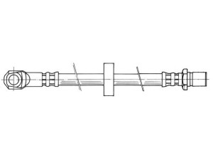 CEF 516949 stabdžių žarnelė 
 Stabdžių sistema -> Stabdžių žarnelės
82286931, 82353829