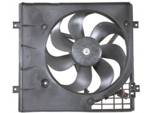 NRF 47058 ventiliatorius, radiatoriaus 
 Aušinimo sistema -> Oro aušinimas
1J0121207, 1J0959455E, 6E0959455A