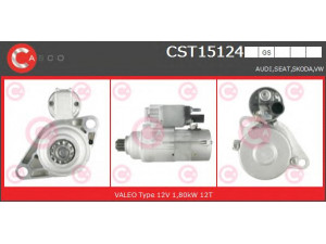 CASCO CST15124GS starteris 
 Elektros įranga -> Starterio sistema -> Starteris
0AM911023D, 0AM911023L, 0AM911023Q