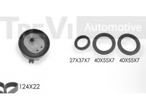 TREVI AUTOMOTIVE KD1208S paskirstymo diržo komplektas 
 Techninės priežiūros dalys -> Papildomas remontas
71736717, 71736717