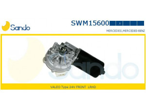 SANDO SWM15600.1 valytuvo variklis 
 Priekinio stiklo valymo sistema -> Varikliukas, priekinio stiklo valytuvai
0038204942, A0038204942
