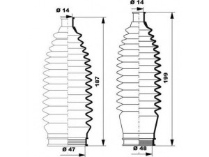 MOOG K150269 gofruotoji membrana, vairavimas 
 Vairavimas -> Gofruotoji membrana/sandarinimai
LC6232125, LC6232125A, LC7032125