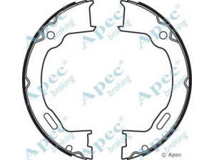 APEC braking SHU715 stabdžių trinkelė 
 Stabdžių sistema -> Būgninis stabdys -> Stabdžių įdėklas/ trinkelė
05093390AA, 05093390AB, 5093390AA