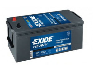 EXIDE EF1853 starterio akumuliatorius; starterio akumuliatorius 
 Elektros įranga -> Akumuliatorius