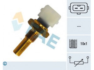 FAE 33140 jutiklis, cilindro galvos temperatūra; siuntimo blokas, aušinimo skysčio temperatūra 
 Elektros įranga -> Jutikliai
026 906 161
