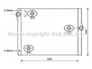 AVA QUALITY COOLING BW2420 radiatorius, variklio aušinimas 
 Aušinimo sistema -> Radiatorius/alyvos aušintuvas -> Radiatorius/dalys
17117570093, 17117570094