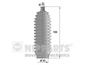 NIPPARTS J2855000 gofruotoji membrana, vairavimas 
 Vairavimas -> Gofruotoji membrana/sandarinimai
MB350770, MB378549, MB378550, MB412145