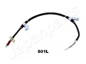 JAPANPARTS BC-S01L trosas, stovėjimo stabdys 
 Stabdžių sistema -> Valdymo svirtys/trosai
4901005113, 4901005114, 4901005112