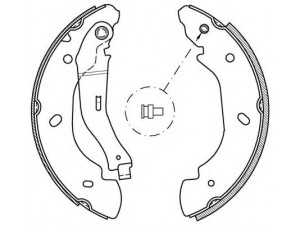 OPEN PARTS BSA2047.00 stabdžių trinkelių komplektas 
 Techninės priežiūros dalys -> Papildomas remontas
1227045, 4095038, 4110585, 4540771