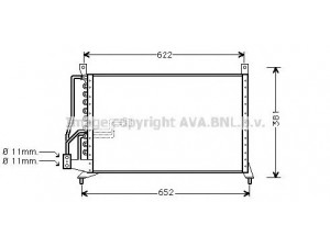 AVA QUALITY COOLING OL5230 kondensatorius, oro kondicionierius