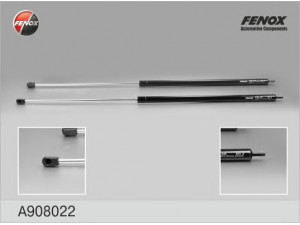 FENOX A908022 dujinė spyruoklė, gaubtas 
 Kėbulas -> Dujinės spyruoklės
4A0823359B