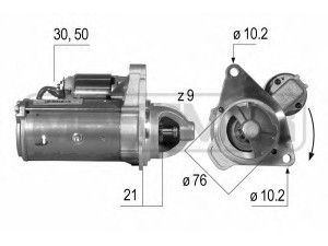 MESSMER 220540 starteris 
 Elektros įranga -> Starterio sistema -> Starteris
55 564 374