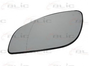BLIC 6102-02-1251221P veidrodėlio stiklas, išorinis veidrodėlis 
 Kėbulas -> Keleivių kabina -> Veidrodėlis