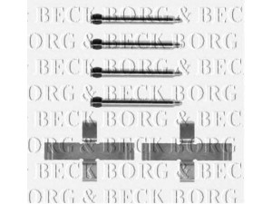 BORG & BECK BBK1177 priedų komplektas, diskinių stabdžių trinkelės 
 Stabdžių sistema -> Diskinis stabdys -> Stabdžių dalys/priedai