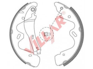 VILLAR 629.0798 stabdžių trinkelių komplektas 
 Techninės priežiūros dalys -> Papildomas remontas
440600X825