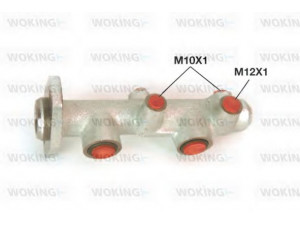WOKING C1023.07 pagrindinis cilindras, stabdžiai 
 Stabdžių sistema -> Pagrindinis stabdžių cilindras
6151046, 86VB2A032DA