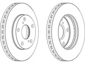 FERODO DDF702-1 stabdžių diskas 
 Stabdžių sistema -> Diskinis stabdys -> Stabdžių diskas
4351233020, 4351233050