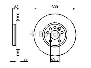 BOSCH 0 986 479 261 stabdžių diskas 
 Dviratė transporto priemonės -> Stabdžių sistema -> Stabdžių diskai / priedai
1379965, 1384689, 1405510, 1420600