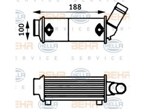 HELLA 8MO 376 725-191 alyvos aušintuvas, variklio alyva
4 692 64, 469 264