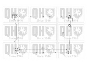 QUINTON HAZELL QER1213 radiatorius, variklio aušinimas 
 Aušinimo sistema -> Radiatorius/alyvos aušintuvas -> Radiatorius/dalys
21410-Q9000, 21410-Q9001