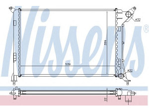 NISSENS 69702A radiatorius, variklio aušinimas 
 Aušinimo sistema -> Radiatorius/alyvos aušintuvas -> Radiatorius/dalys
1475552, 17101475552, 17107535902