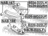 FEBEST 0220-D22LF atramos/vairo trauklė 
 Ašies montavimas/vairavimo mechanizmas/ratai -> Sujungimai -> Atramos/vairo trauklė
54502-2S400, 54502-2S485