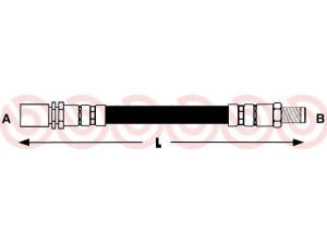 BREMBO T 56 131 stabdžių žarnelė 
 Stabdžių sistema -> Stabdžių žarnelės
4621101A41, PHB246, 815014213, LH6067