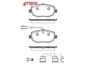 METZGER 1099.01 stabdžių trinkelių rinkinys, diskinis stabdys 
 Techninės priežiūros dalys -> Papildomas remontas
77364331, 77364332, 77365217, 77365218