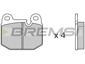 BREMSI BP2144 stabdžių trinkelių rinkinys, diskinis stabdys 
 Techninės priežiūros dalys -> Papildomas remontas
1605713, 1605714, 1605715, 33111150523