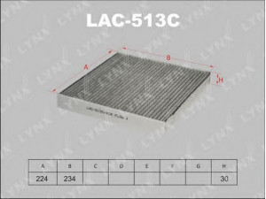 LYNXauto LAC-513C filtras, salono oras 
 Techninės priežiūros dalys -> Techninės priežiūros intervalai
08R79-SEA-000A, 80292-SDA-A01, 80292-SEA-003
