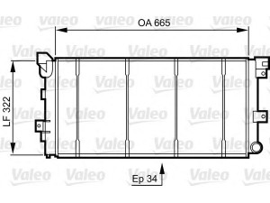 VALEO 731531 radiatorius, variklio aušinimas 
 Aušinimo sistema -> Radiatorius/alyvos aušintuvas -> Radiatorius/dalys
4798013