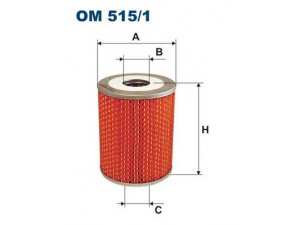 FILTRON OM515/1 alyvos filtras 
 Techninės priežiūros dalys -> Techninės priežiūros intervalai
D10A, 11421251964, 11421256402